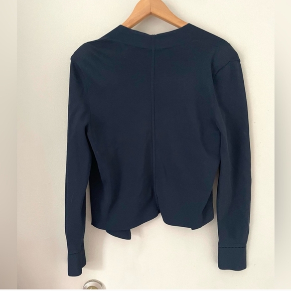 M.M Lafleur The Sant Ambroeus Jardigan Navy Cardigan Jacket - Picture 6 of 10